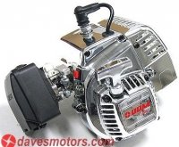 Двигатель бензиновый CY29RC 3.5 HP Engine Chrome no clutch - DDM-BB443