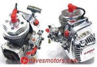 Двигатель бензиновый CY29RC Headkit Chrome Engine 3.75 HP  w|clutch, with carb, no muffler, no filter - DDM-BB825