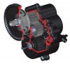 Радиоуправляемый монстр Traxxas E-Revo Brushless MXL 4WD 1:10 RTR с системой стабилизации (with telemetry) + Fast Charger - TRA56087-3
