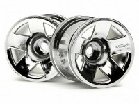 Колесные диски F5 SPOKE (CHROME) - HPI-3047