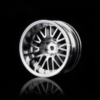 Колесо Flat silver 10 spokes 2 ribs wheel (+11) (4) - MST-102035FS