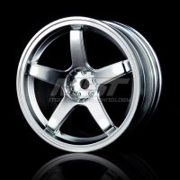 Диски Flat silver 5 spokes (+3) (4) - MST-102017FS