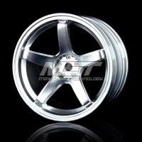 Диски Flat silver 5 spokes (+5) (4) - MST-102018FS