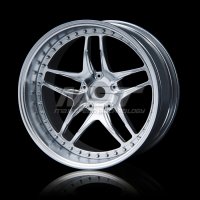 Диски Flat silver FB (+8) (4) - MST-102061FS