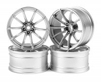 Диски Flat silver GTR (+9) (4) - MST-102078FS