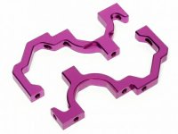 FRONT BULKHEAD SET (PURPLE) - HPI-61310