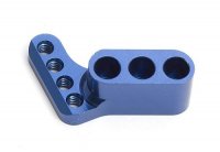 FT Camber Link Mount L, blue aluminum - AS31092