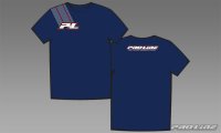 Футболка Pro-Line *Stripe* Blue Medium - PL9926-02