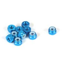 Гайка M3 Alu. Lock Nut, Blue (10 шт) - GSC-N00210BL