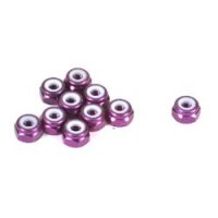 Гайка M4 Alu. Lock Nut, Purple (10) - GSC-N00220PR