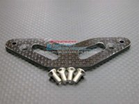 Карбоновая накладка на бампер для Tamiya TT-01, TT-01E, TGS - GPM-GTT220-bk