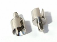 HEAVY-DUTY DIFF SHAFT 5X26X7MM (SILVER|2PCS) - HPI-86312