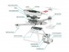 Радиоуправляемый квадрокоптер JYU Hornet S Aerial Version - JYU-HornetS-Aerial
