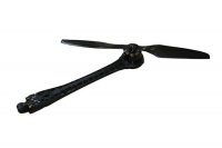 Луч в сборе правого вращения рамы S800 LED-красный - dji-arm-full-cw-r