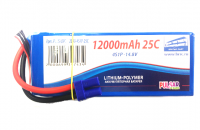 Аккумулятор Pulsar LiPo 14.8V 4S 25C 12000 mAh - Puls-LiPo-12000-4S1P-25C