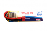 Аккумулятор Pulsar LiPo 7.4V 2S 35C 2600 mAh - Puls-LiPo-2600-2S-35C