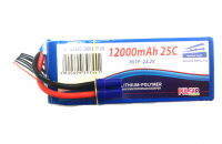 Аккумулятор Pulsar LiPo 22.2V 6S 25C 12000 mAh - Puls-LiPo-12000-6S1P-25C