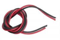 Провода в оболочке Silicone Wire 18AWG black|red, сечение 0.75 кв.мм - ORI40304