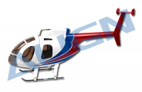 Фюзеляж копийный 500E, T-Rex 450SE|V2|Sport - KZ0820106TA