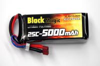 Аккумулятор Black Magic 14.8V 4S 25C 5000 mAh - BM-F25-5004D