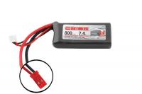 Аккумулятор Team Orion LiPo 7.4V 2S 50C 800 mAh - ORI60130