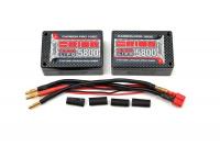 Аккумулятор Team Orion Carbon Pro Saddle LiPo 7.4V 2S 100C 5800 mAh - ORI14063