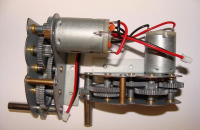 Редуктор (цинк) левый и правый для KV-1 - TG3878-040