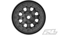 Диски рок краулер 1|10 - Denali 1.9 Black|Black Bead-Loc 8 (2шт) - PL2747-15*