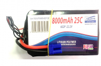 Аккумулятор Pulsar LiPo 22.2V 6S 25C 8000 mAh - Puls-LiPo-8000-6S2P-25C