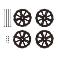 Комплект валов и шестеренок Parrot AR.Drone 2.0 Shaft Gear Black - PF070047