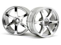 Диски 1|10 - LP29 YOKOHAMA AVS MODEL T6 CHROME (2шт) - HPI-33465