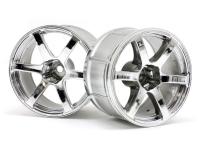 Диски 1|10 - LP35 YOKOHAMA AVS T6 (Хром, 2шт) - HPI-33467