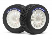 Колеса в сборе - WR8 RALLY OFF-ROAD WHITE (2шт) - HPI-113850