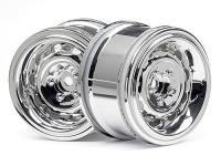 Диски 1|10 - VINTAGE CC TYPE 31мм CHROME(6мм OFFSET  2шт) - HPI-33473