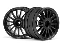 Диски ралли 1|8 - WR8 TARMAC BLACK (2.2*|57X35MM) 2шт - HPI-107972
