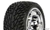 Колеса в сборе трак 1|10 перед - Road Rage M2 2.8* (30 Series) (2шт) хром - PL1137-11