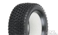 Шины+вставки багги 1|10 - 4WD Caliber 2.2* M3 (Soft) передние (2шт) - PL8211-02