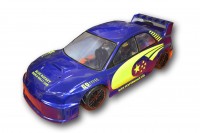 Бензиновый шоссейный автомобиль HSP Blue Rocket Gasoline Car 26CC 4WD RTR масштаб 1:5 2.4G - 94052