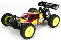 Радиоуправляемый багги Losi Mini 8IGHT Red 4WD RTR масштаб 1:14 2.4G - LOSB0224T2