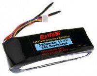 Аккумулятор Dynam LiPo 11.1V 2S 15C 2200 mAh - DY-6006