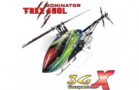Радиоуправляемый вертолет Align T-Rex 450L Dominator 3S Super Combo 3GX KIT-набор - RH45E13XT