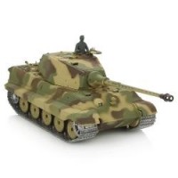 Радиоуправляемый танк Heng Long German King Tiger 1 Henschel Pro масштаб 1:16 27Mhz - 3888A-1Pro