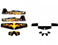 Контурная модель самолета RC Goldwing Aerobatics Sbach KIT-набор - RC13159