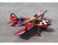 Радиоуправляемый самолет RC Goldwing Pitts 50CC V2 Red Black Edition ARF - RC15768