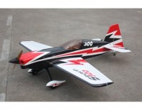 Радиоуправляемый самолет RC Goldwing S-Bach 300 20CC Black Red Edition ARF - RC13714
