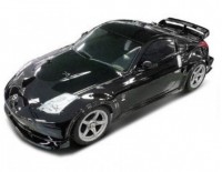 Кузов Nissan 350Z Fairlady для модели шоссейного автомобиля Tamiya масштаб 1:10, окрашенный - RC16625
