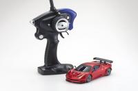 Радиоуправляемая модель Mini-Z Kyosho MR-03S Ferrari 458 Metallic масштаб 1:24 2.4G - 32206MR-B