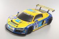 Кузов автомодели Mini-Z Kyosho Karosse MA-020 2010 Phoenix Racing Audi R8 LMS масштаб 1:24 - MZP419BT-B