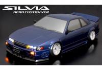 Кузов 1:10 - NISSAN SILVIA (с допонилельным обвесом) - ABC-66161