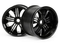 Диски колесные - TREMOR  BLACK  HEX17mm (115X70MM 7 INCH) 2шт - HPI-3251